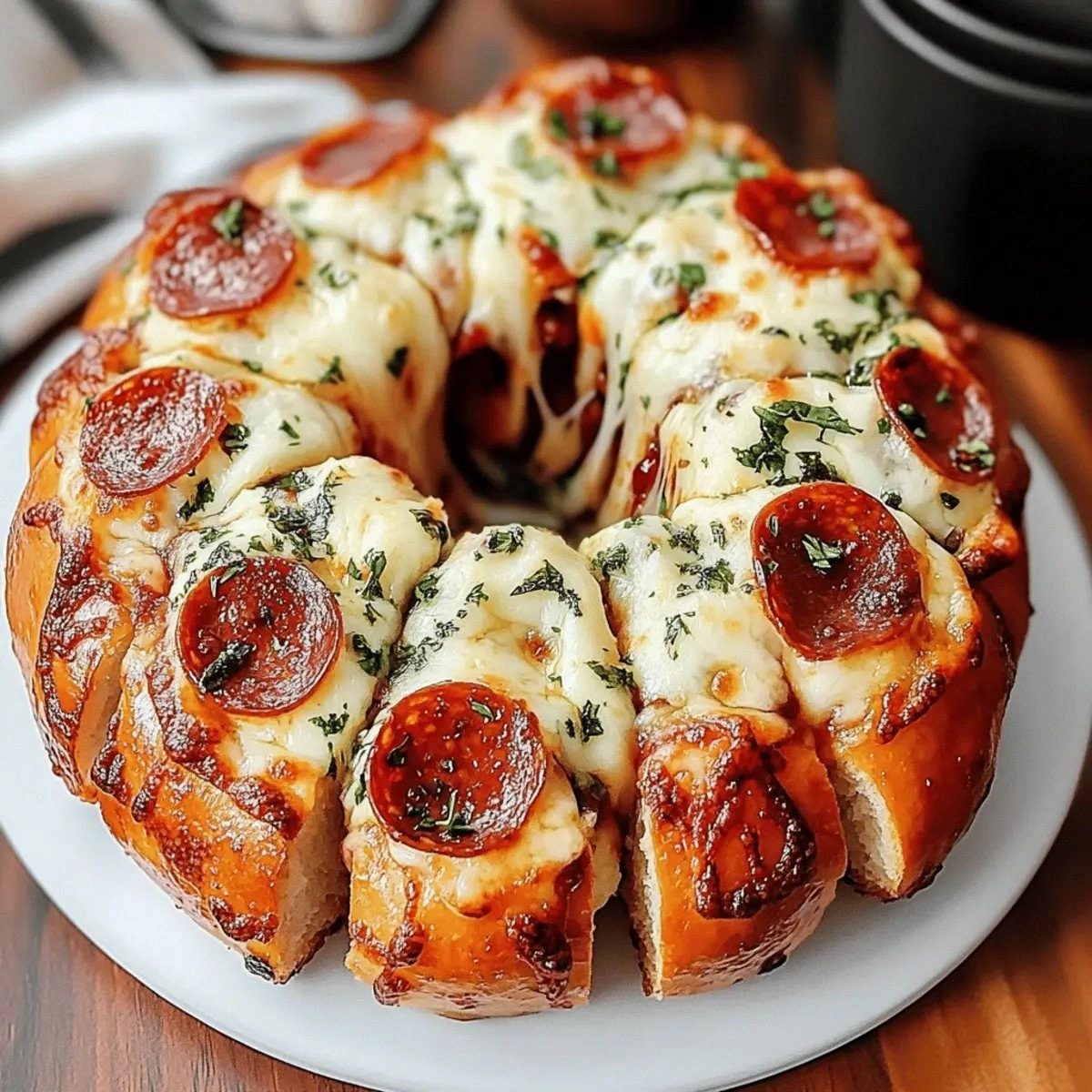 Cheesy Pull Apart Pizza Bread for Fun Gatherings
