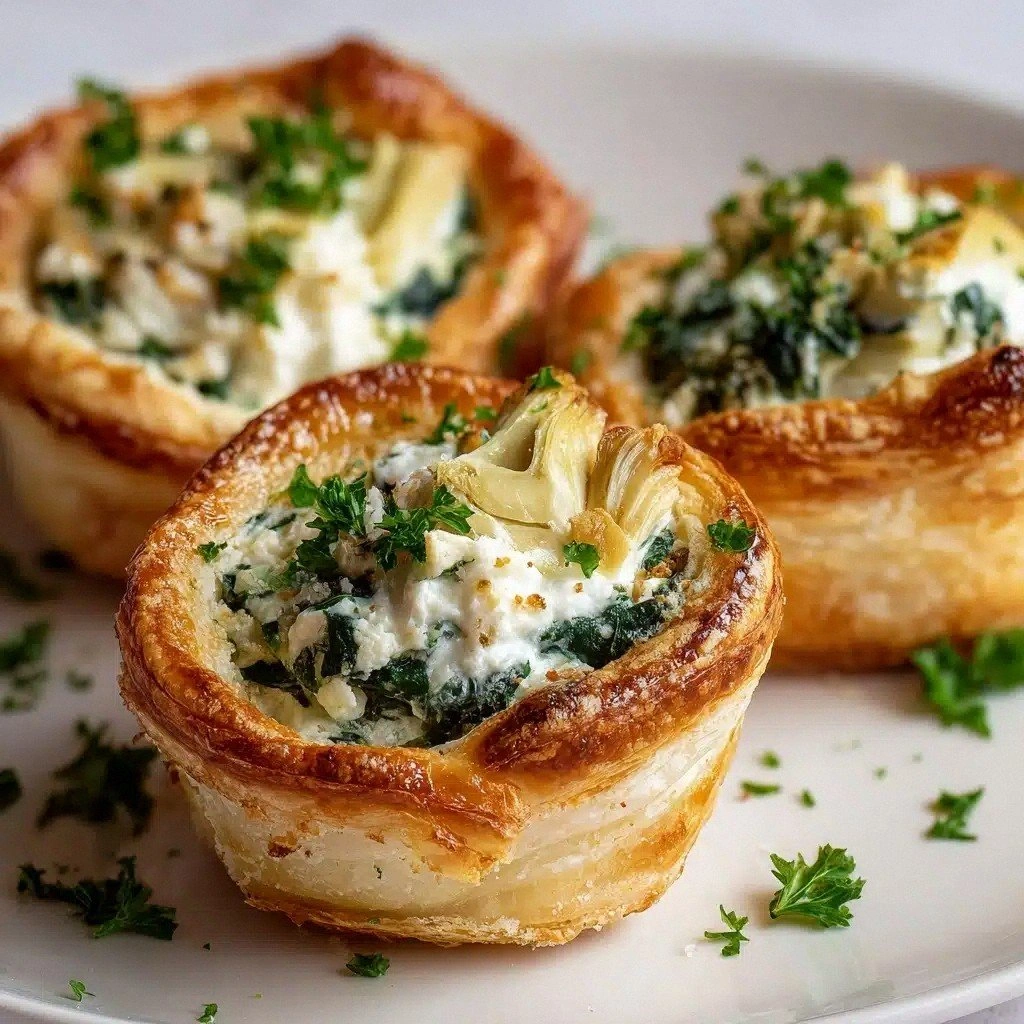 Cheesy Spinach and Artichoke P