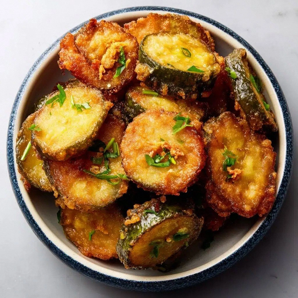 Cheesy Stuffed Fried Pickles R