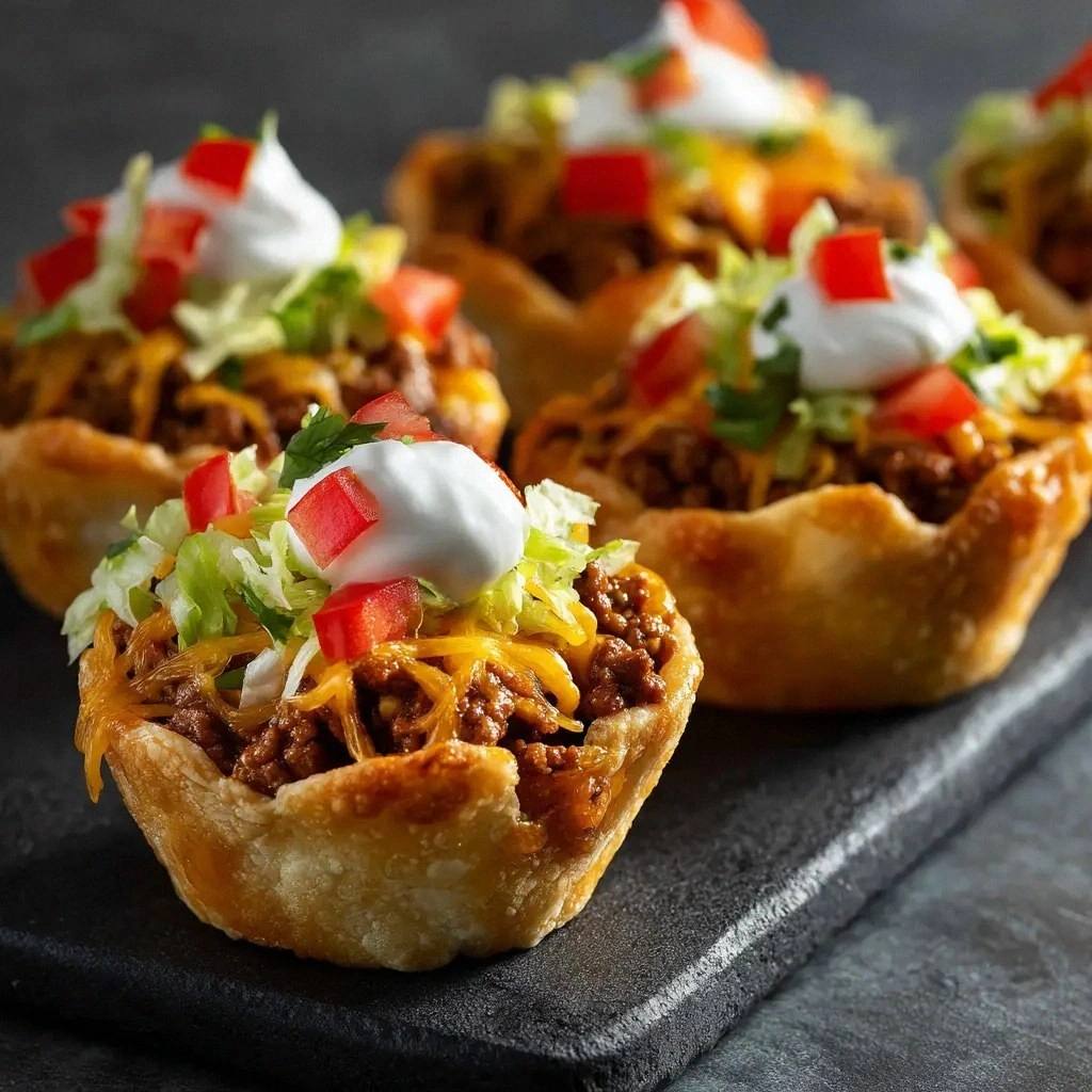 Cheesy Taco Cups: The Ultimate