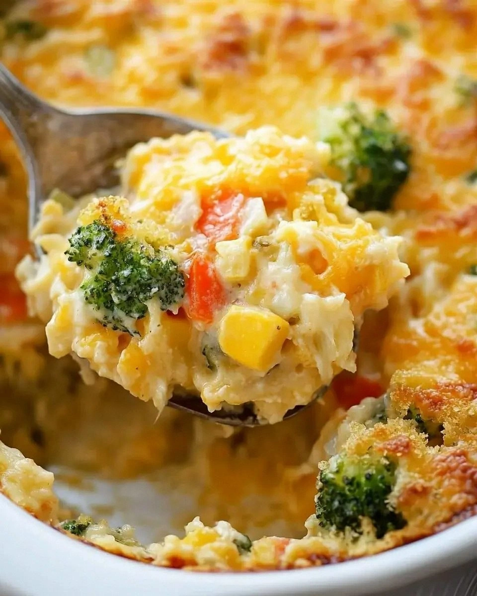 Cheesy Vegetable Casserole Recipe is a must-try dish!