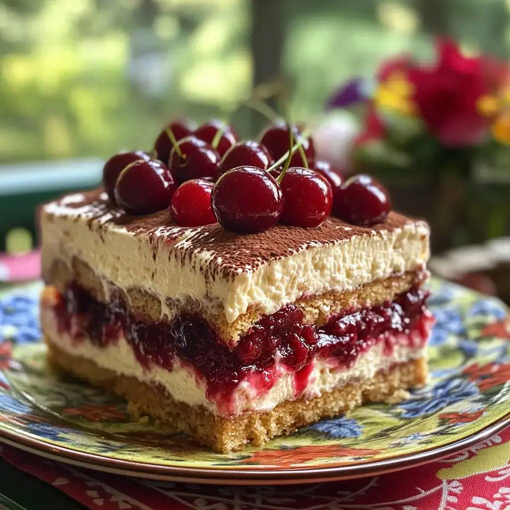 Cherry Amaretto Tiramisu Dessert: A Decadent Twist on a Classic Italian Treat