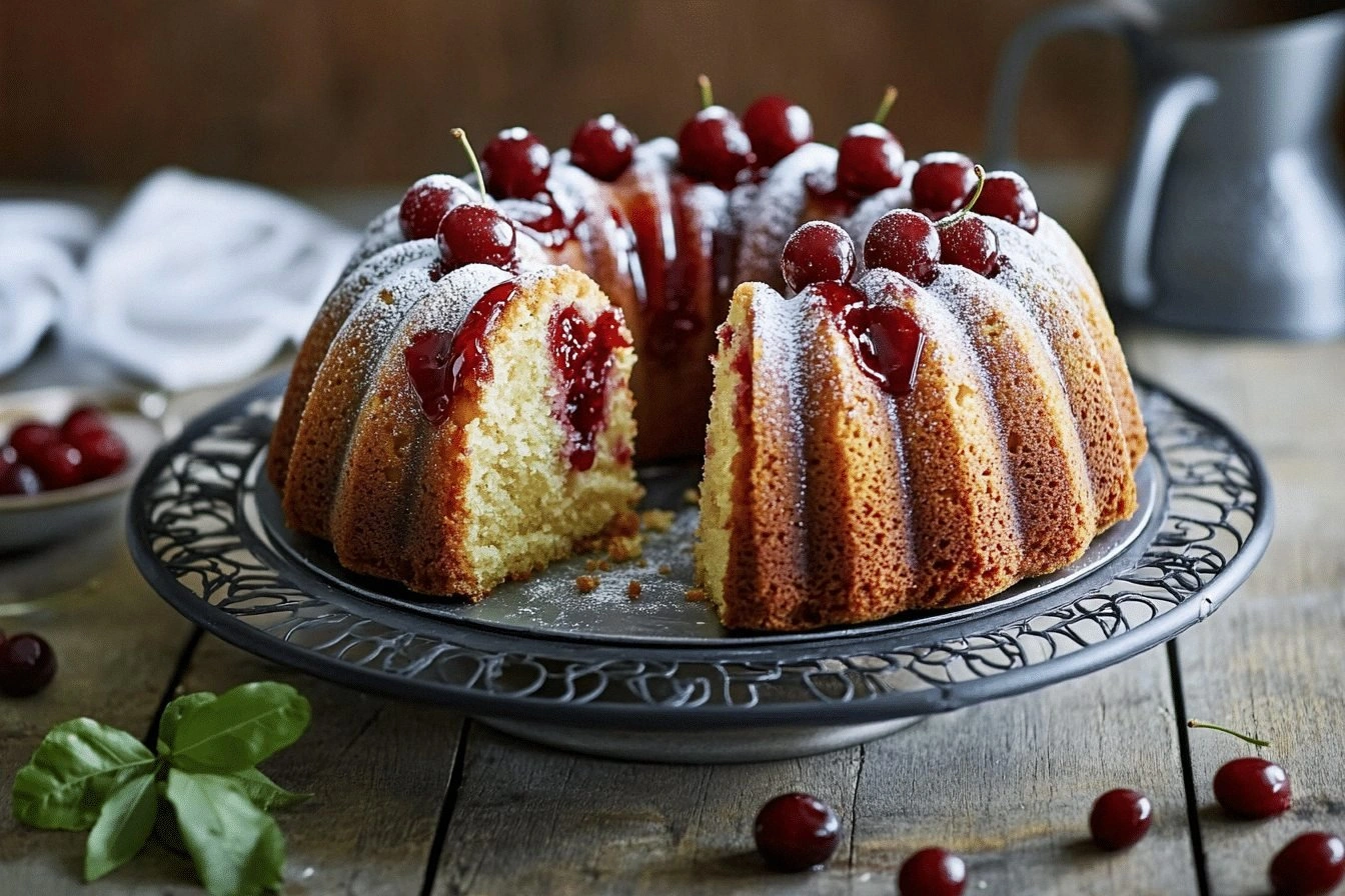 Cherry Bundt Cake to Sweeten E