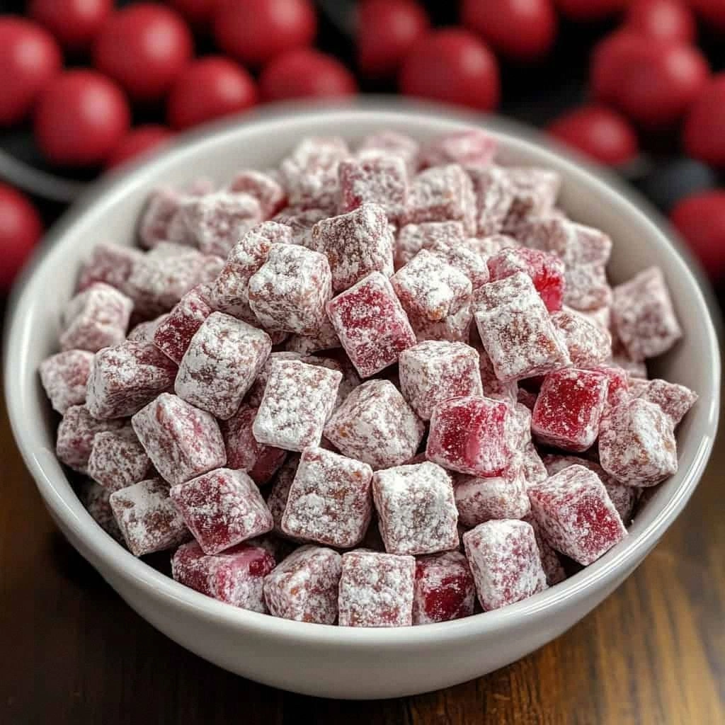 Cherry Cheesecake Puppy Chow: A Delicious & Easy Dessert Recipe