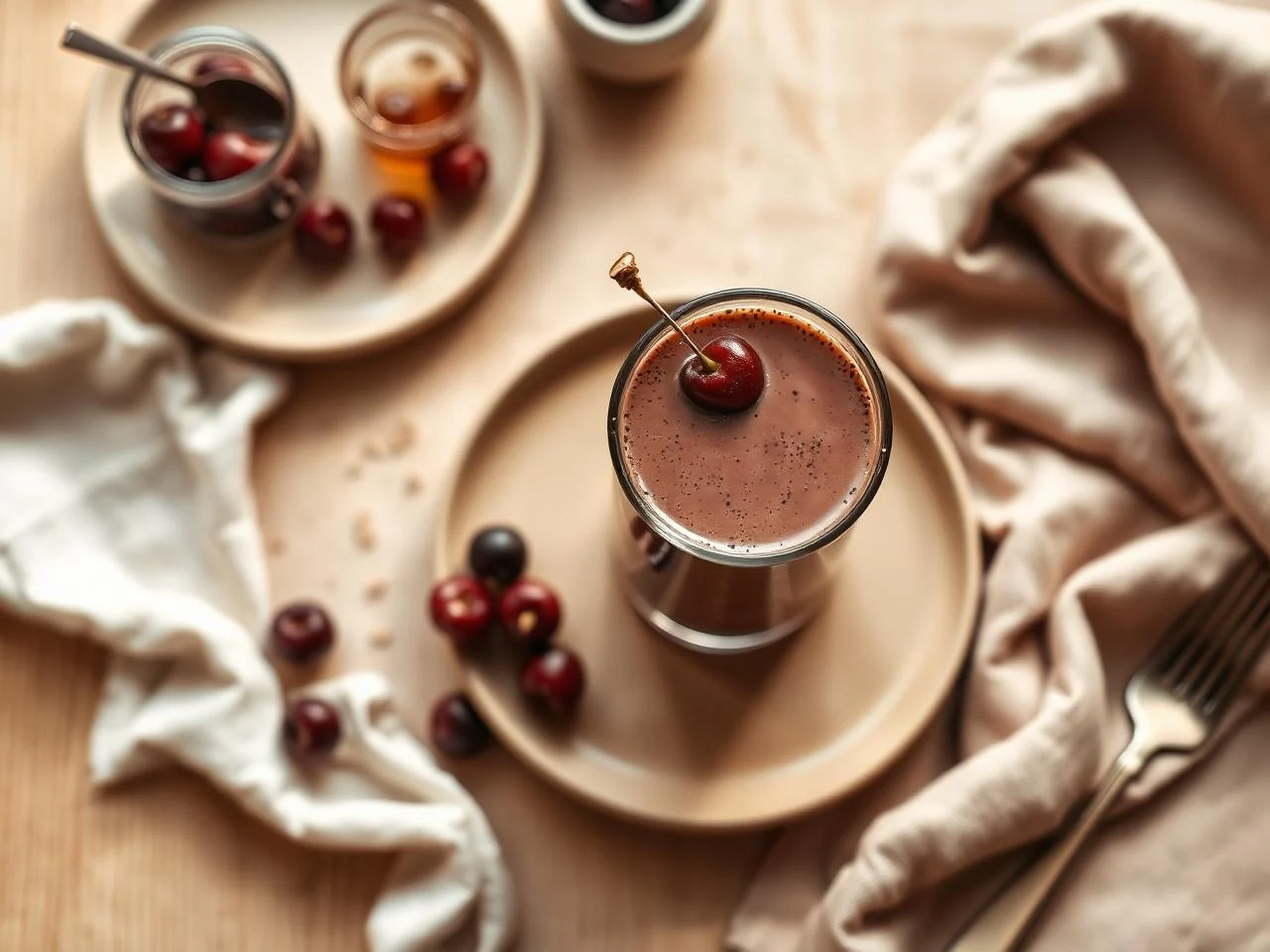 Cherry Chocolate Smoothie
