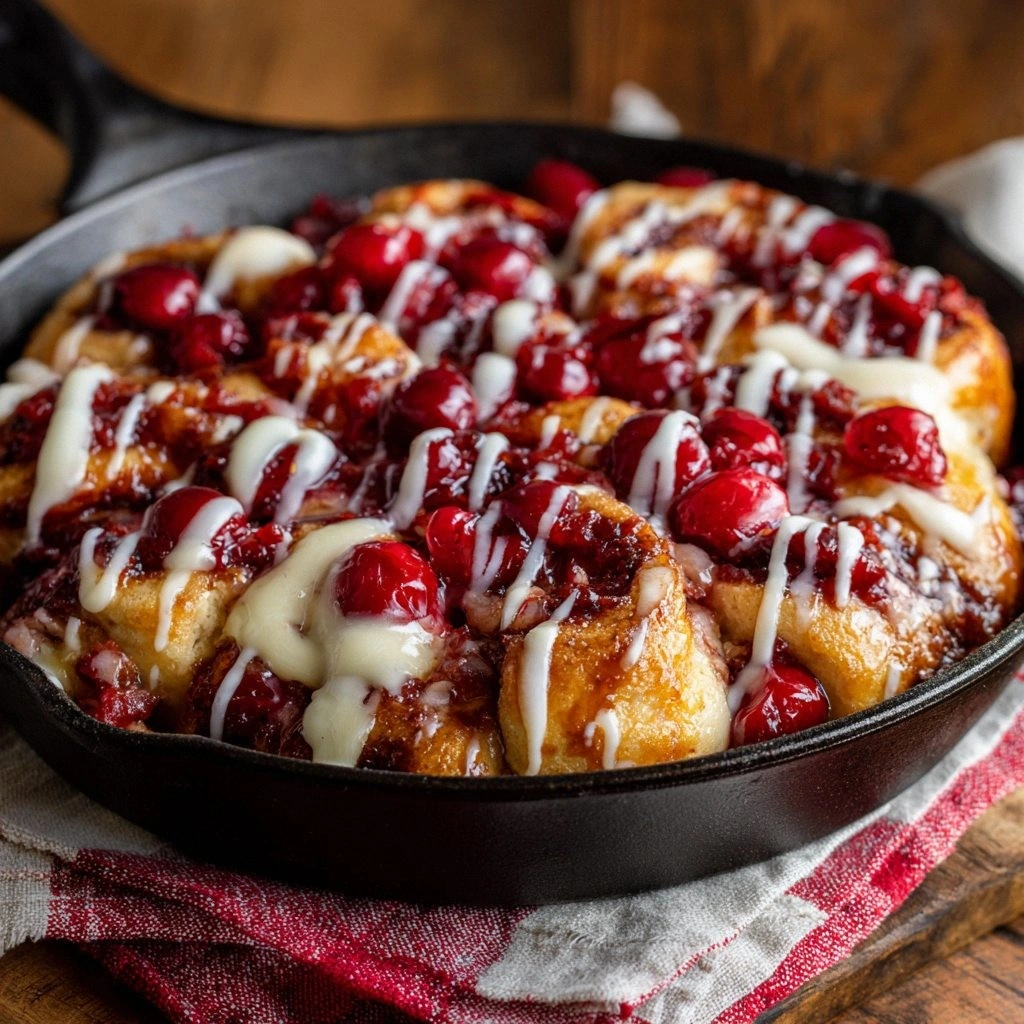 Cherry Pie Cinnamon Bake