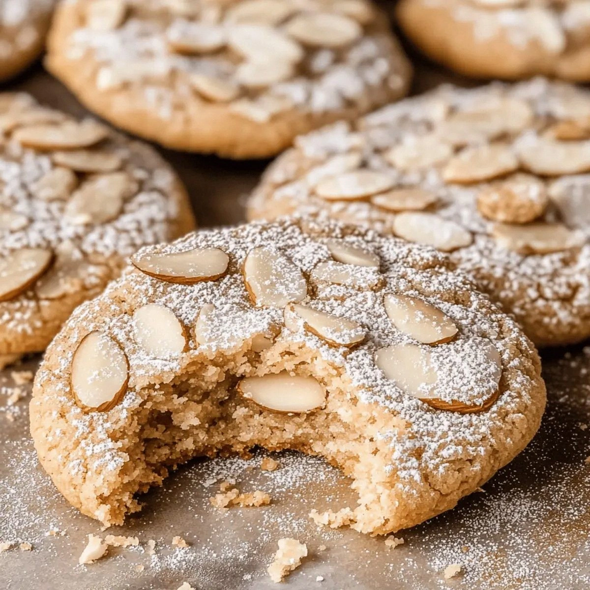 Chewy Almond Cookies with a Luxurious Frangipane Twist
