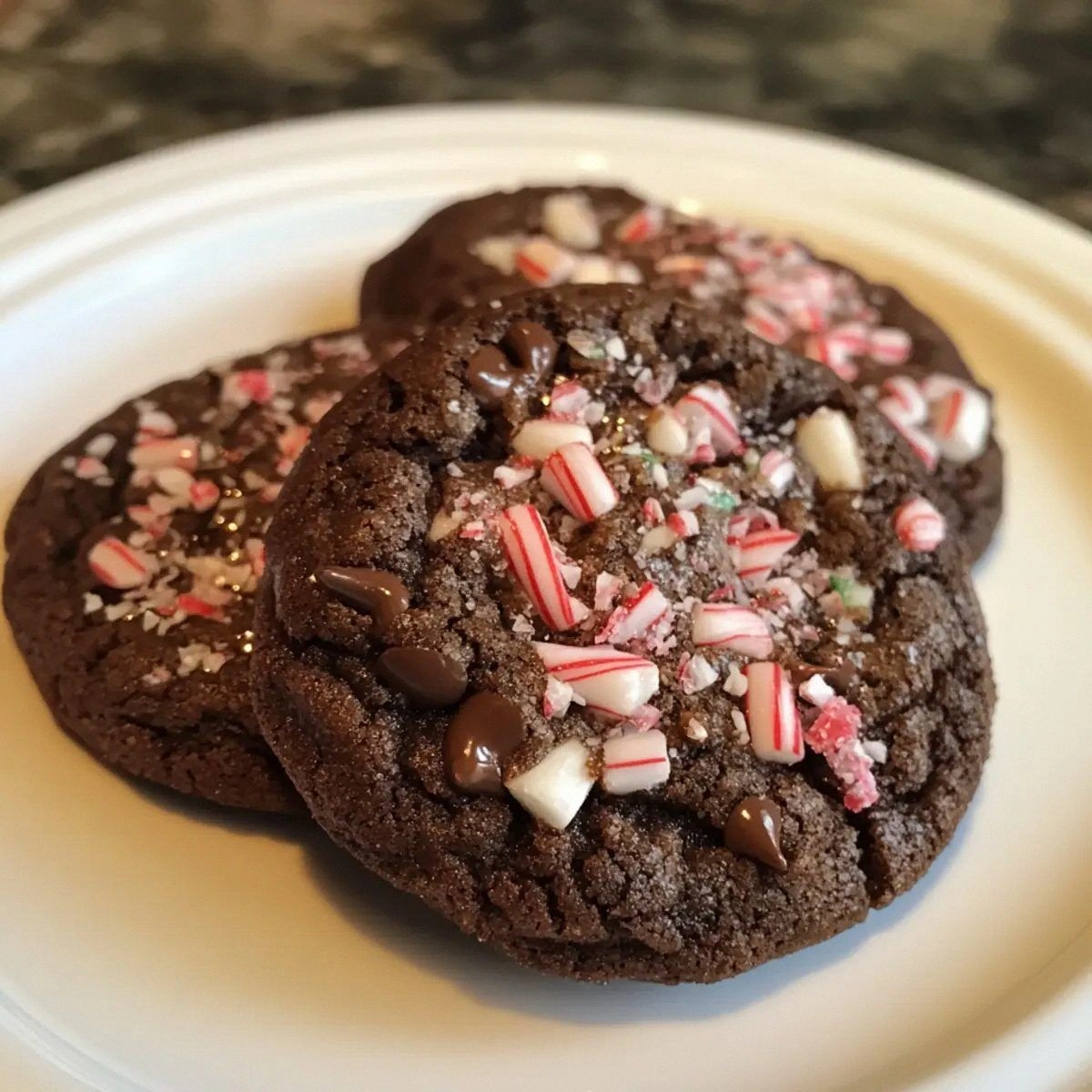 Chewy Chocolate Peppermint Cookies for Holiday Magic