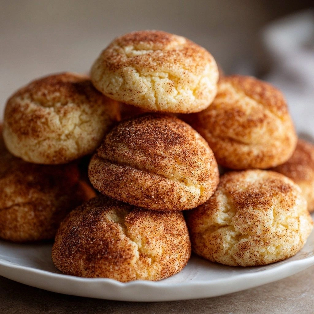 Chewy Christmas Snickerdoodles