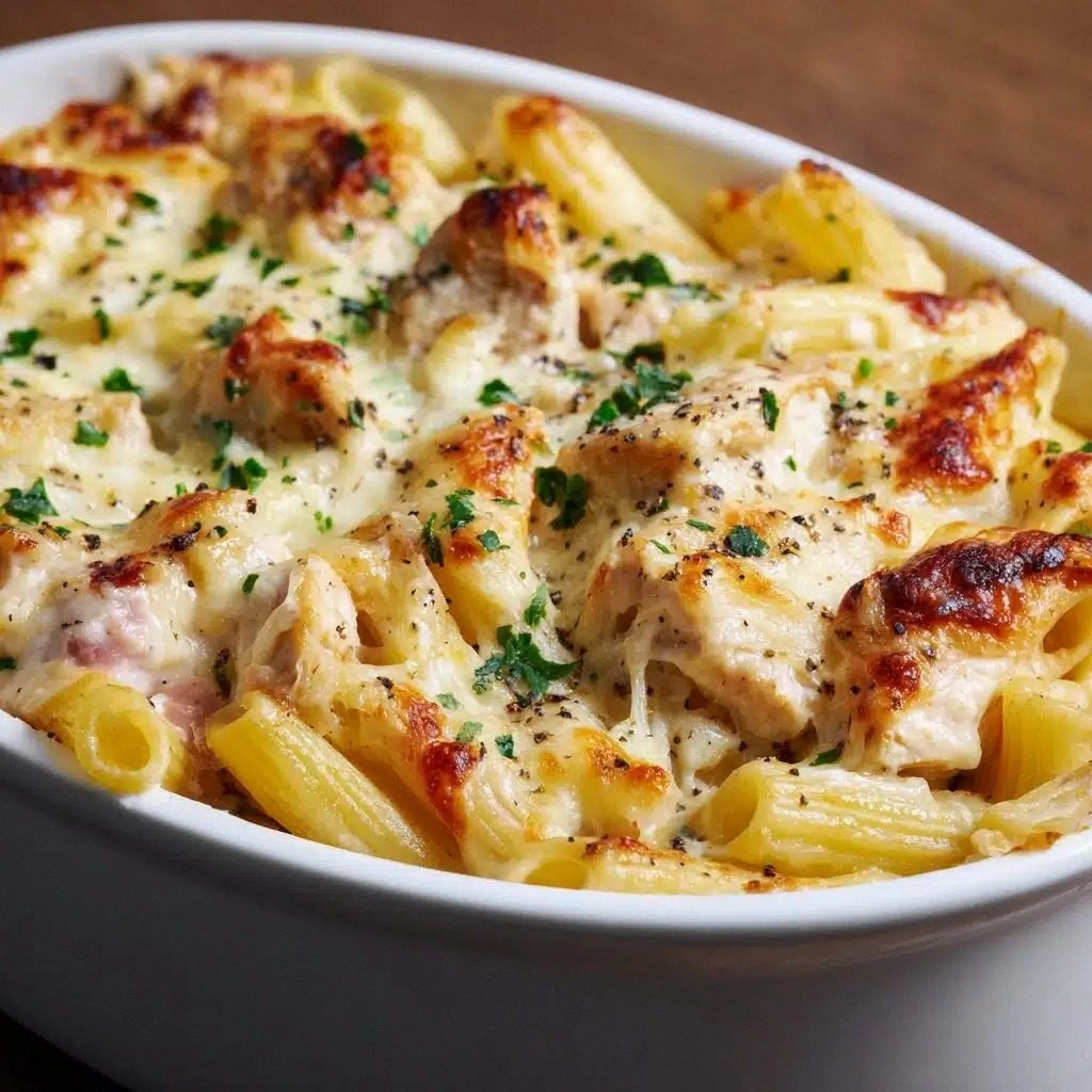 Chicken Alfredo Bake Recipe