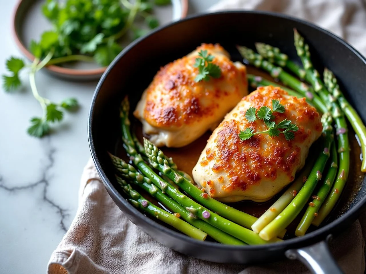 Chicken And Asparagus Bake