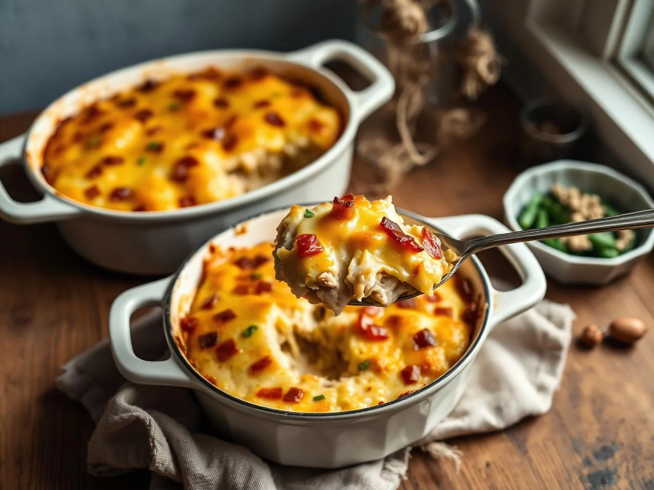 Chicken And Bacon Casserole
