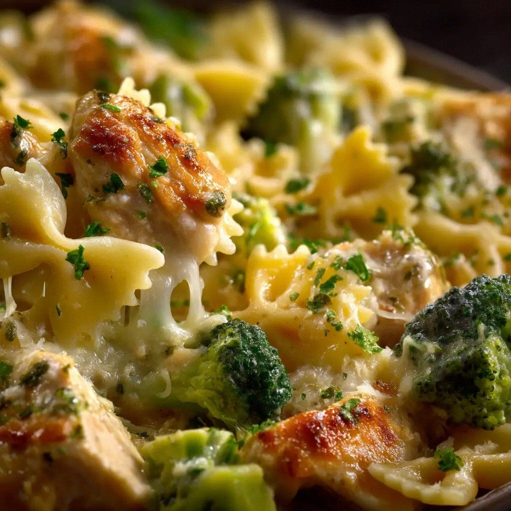 Chicken and Broccoli Alfredo B