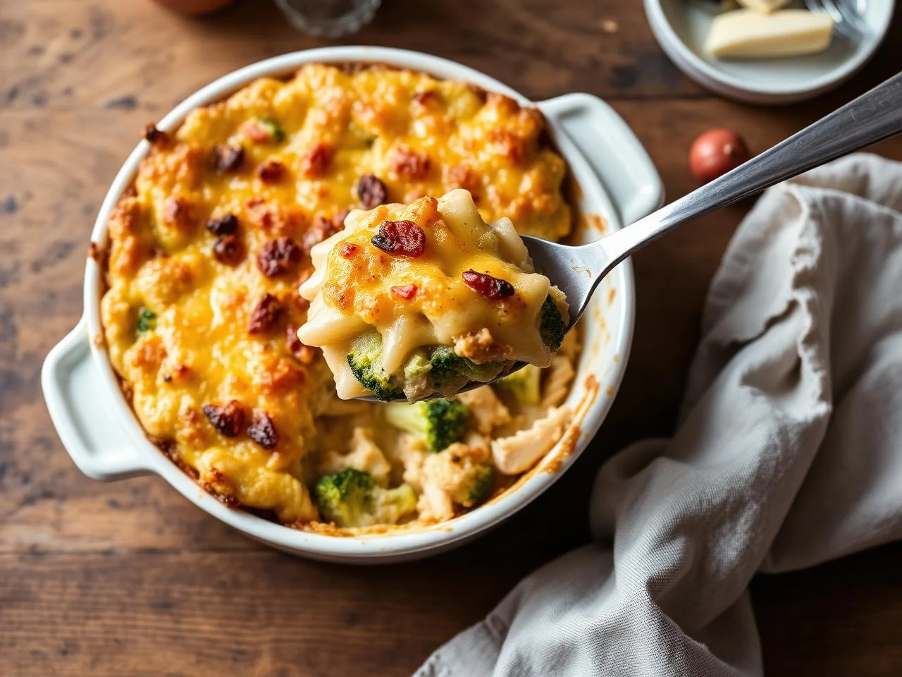 Chicken And Broccoli Pasta Bake