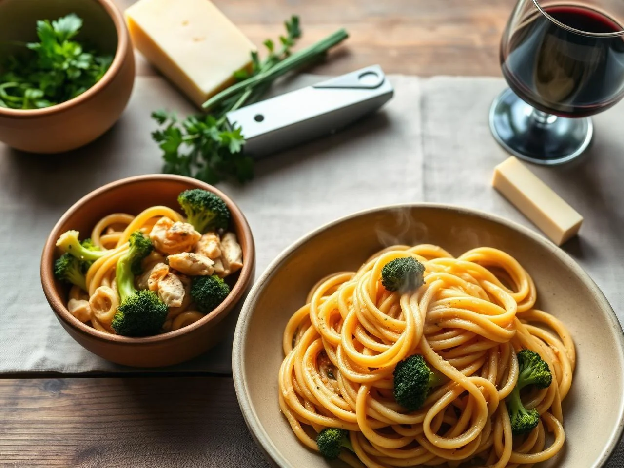 Chicken And Broccoli Pasta