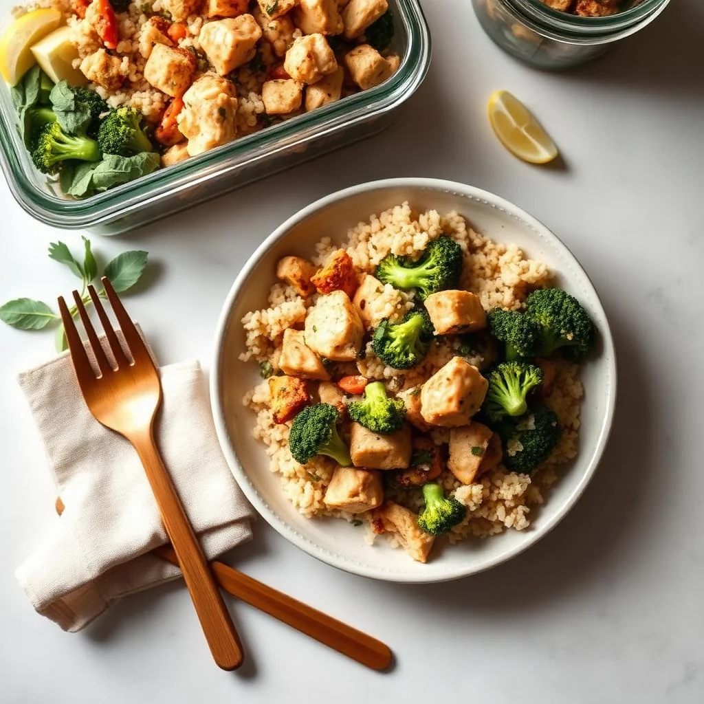 Chicken And Broccoli Stir Fry Bowl