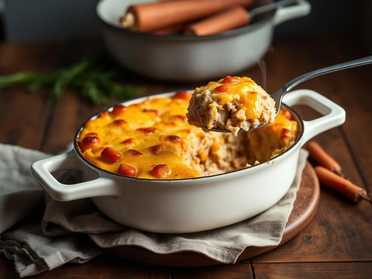 Chicken And Carrot Casserole
