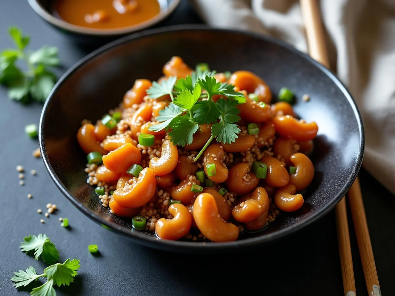 Chicken and Cashew Stir-Fry