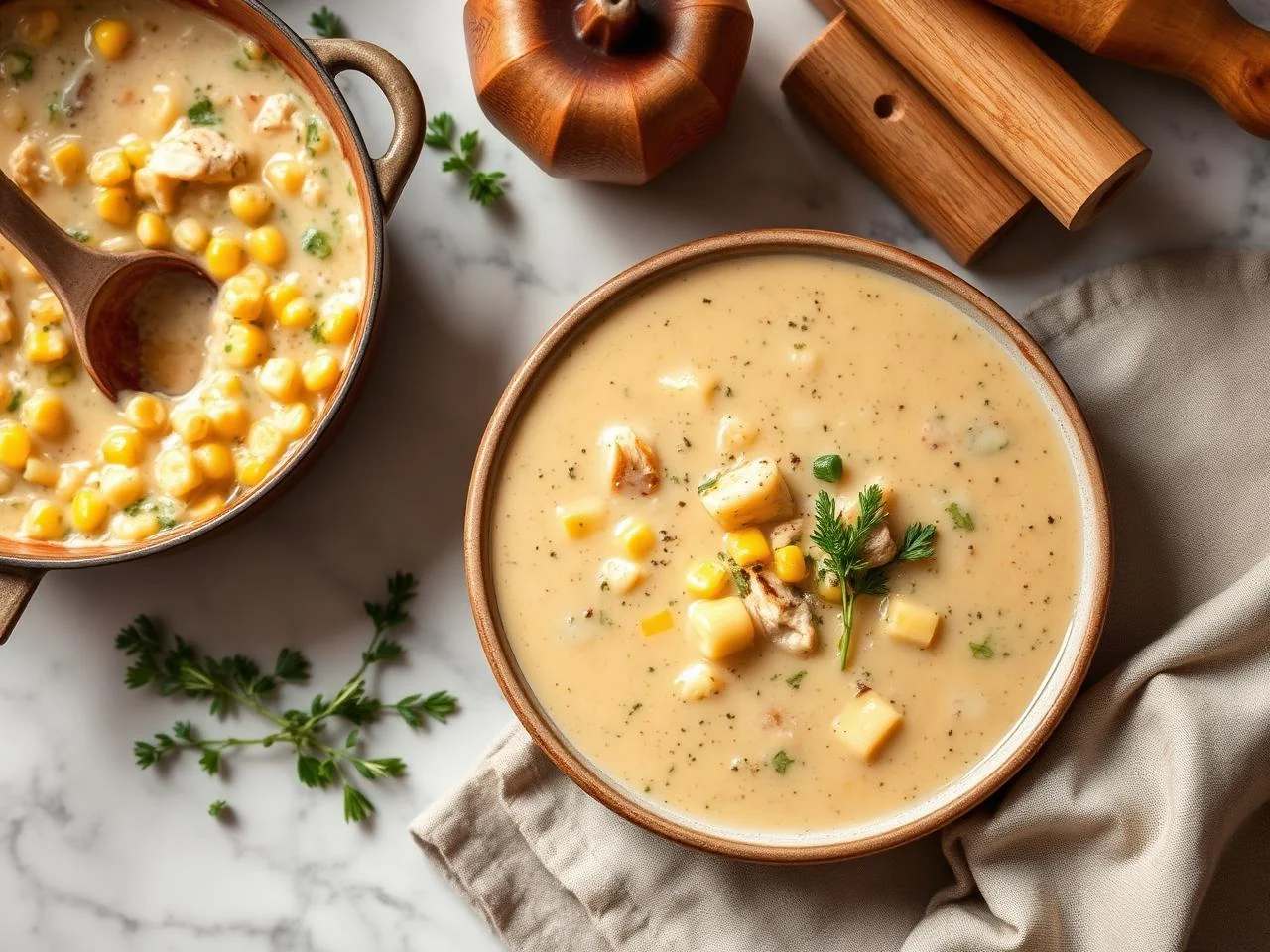 Chicken And Corn Chowder