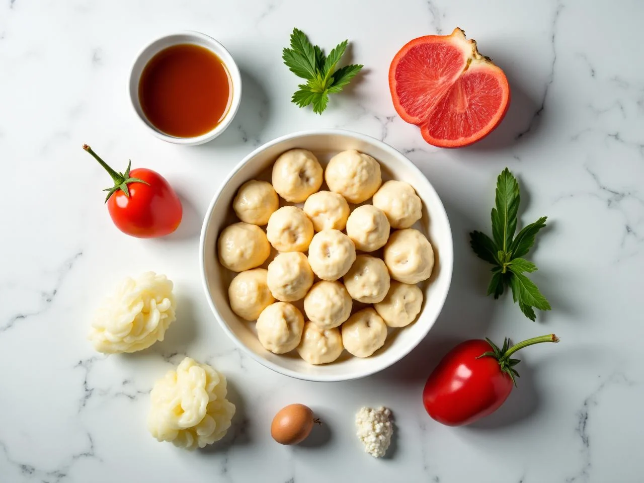 Ingredients for Chicken and Dumplings