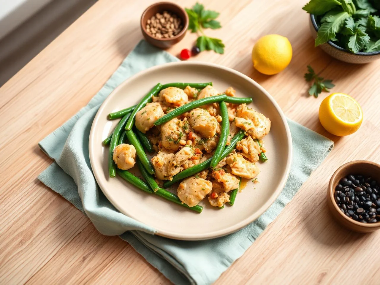 Chicken And Green Bean Casserole