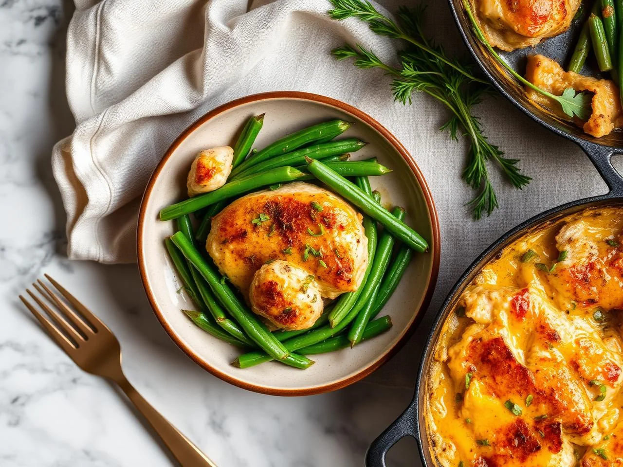 Chicken And Green Bean Casserole