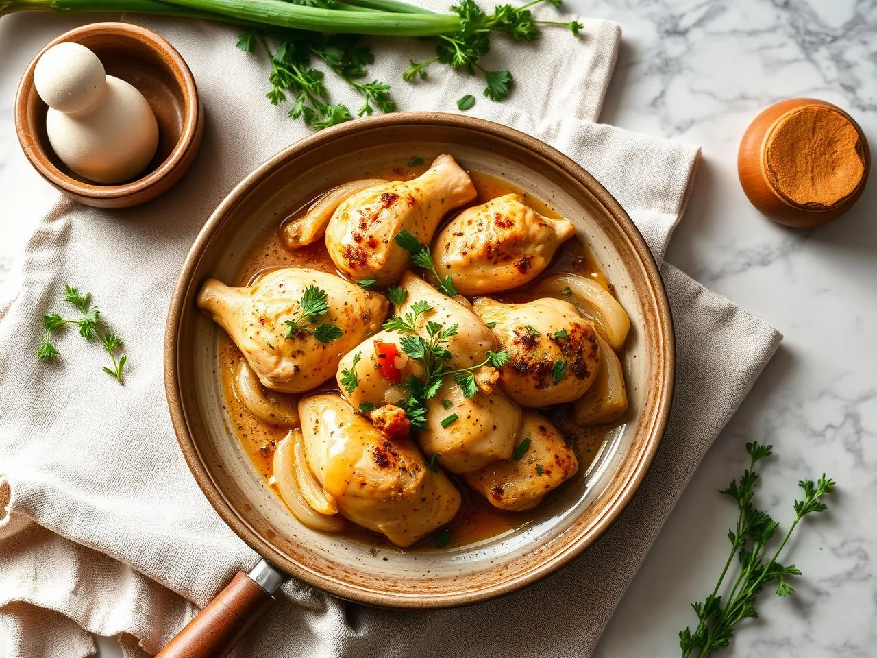 Chicken And Leek Skillet