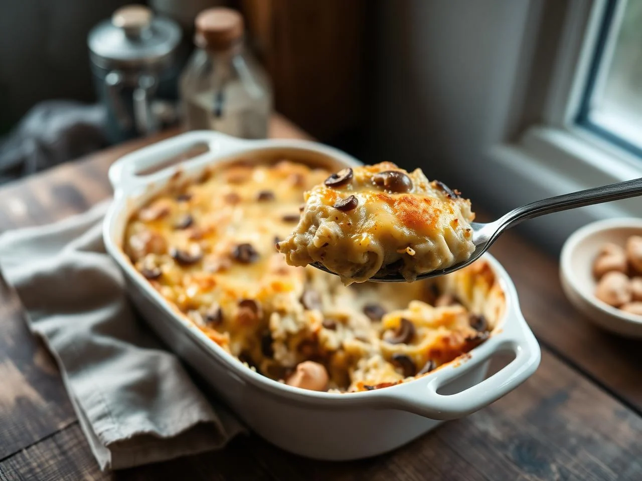 Chicken And Mushroom Casserole