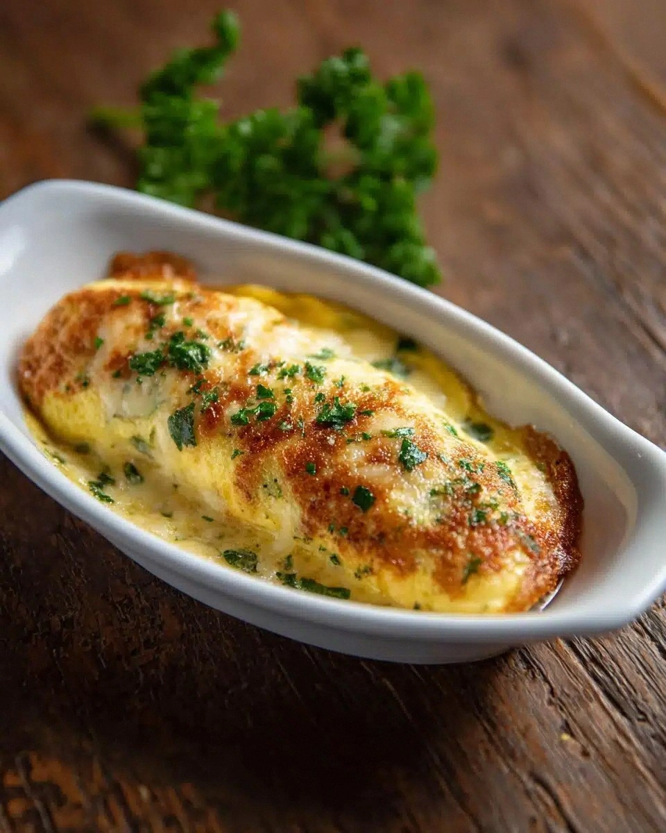 Chicken and Mushroom Crepes au