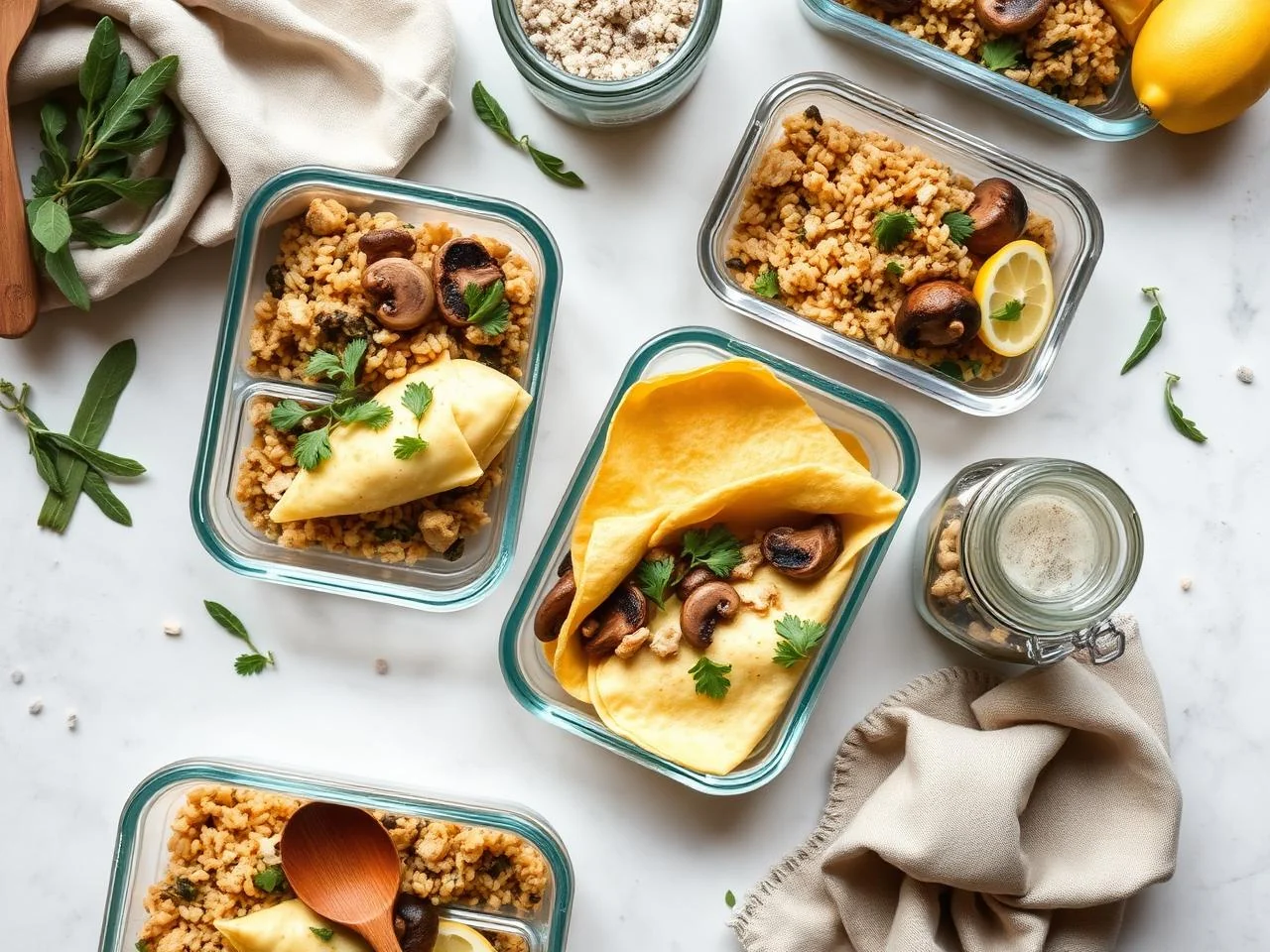 Chicken And Mushroom Crepes