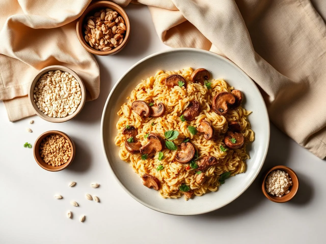Chicken And Mushroom Fried Rice