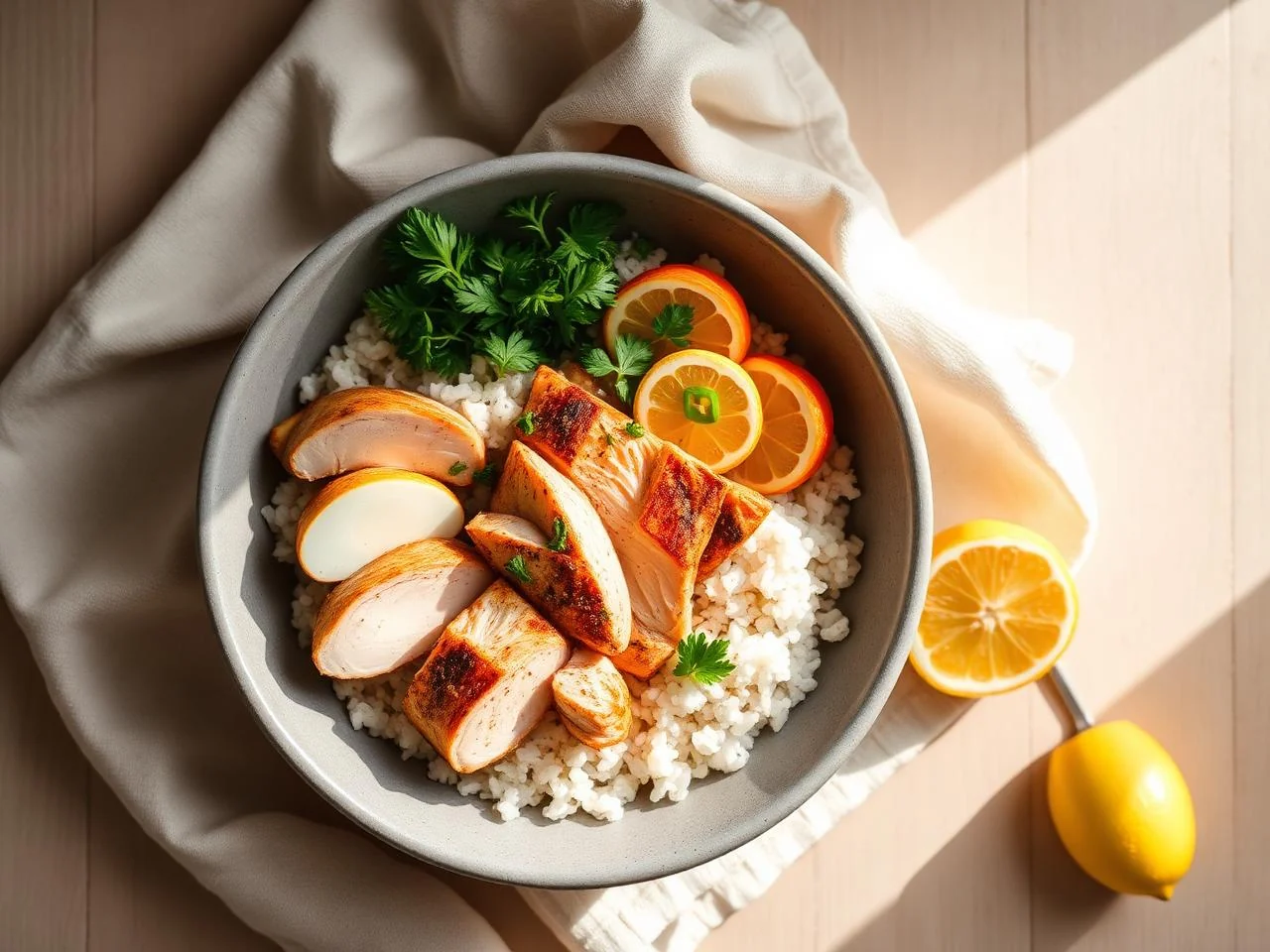 Chicken And Rice Bowl