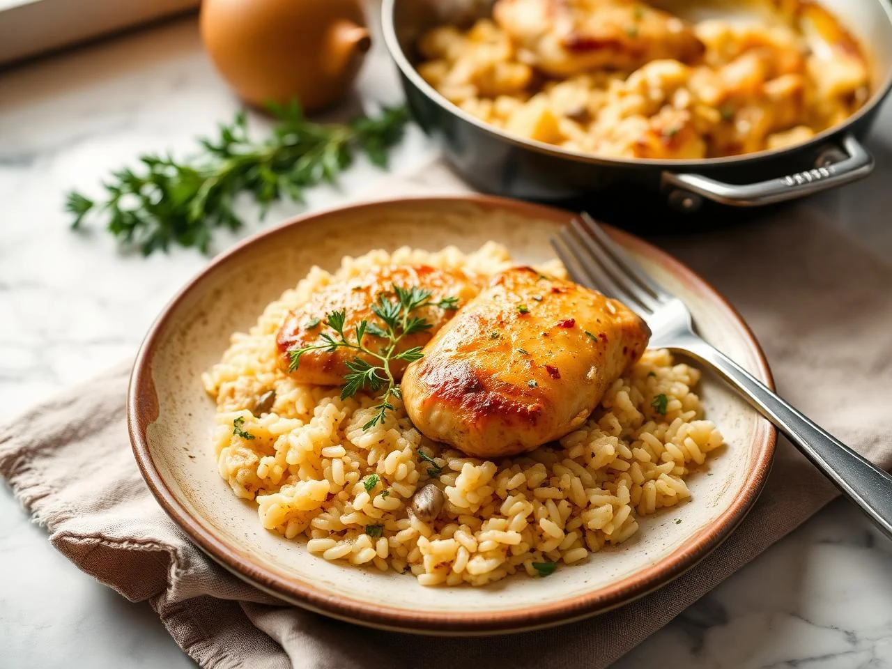 Chicken And Rice Casserole