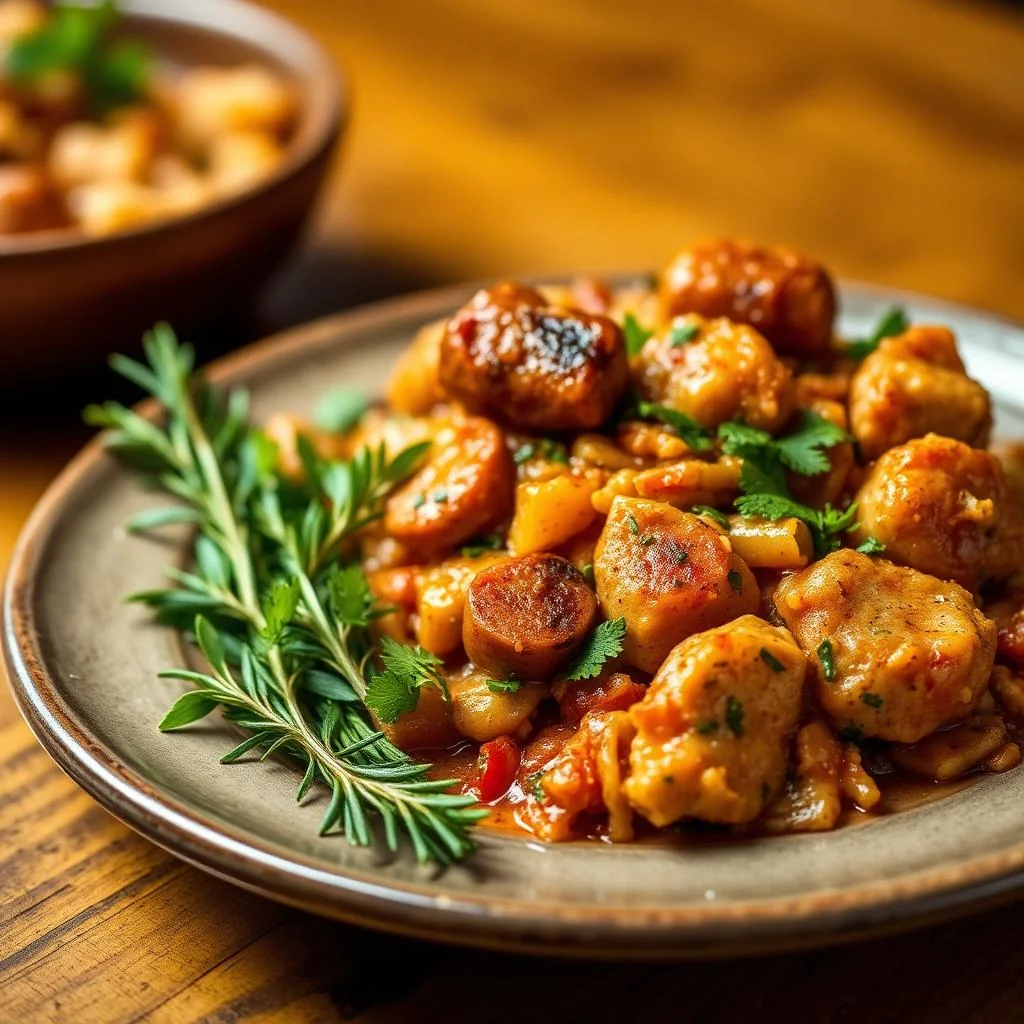 Chicken And Sausage Jambalaya