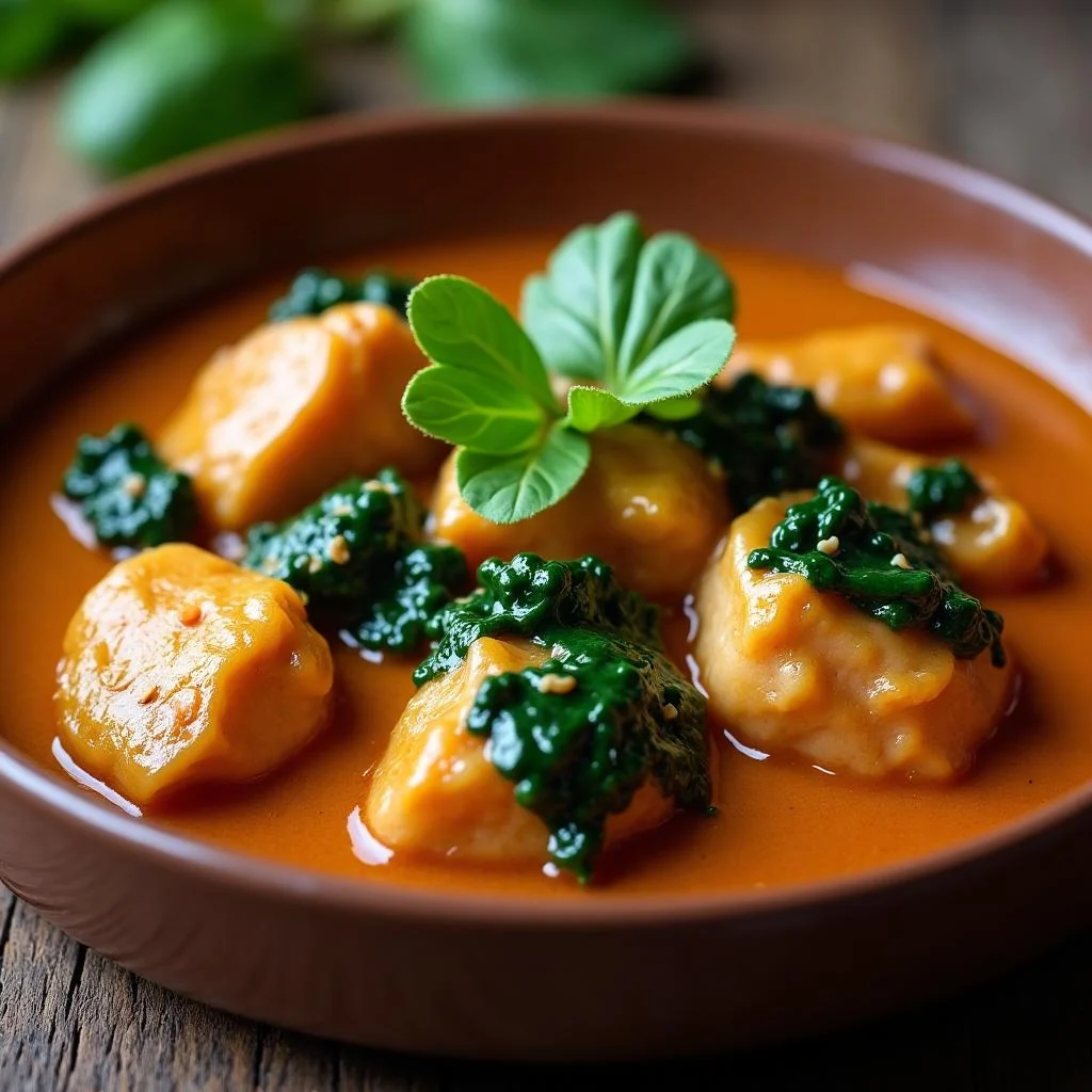 Chicken And Spinach Stew