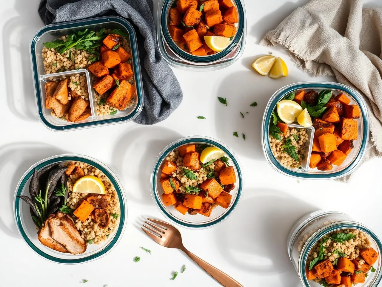 Chicken And Sweet Potato Bowl