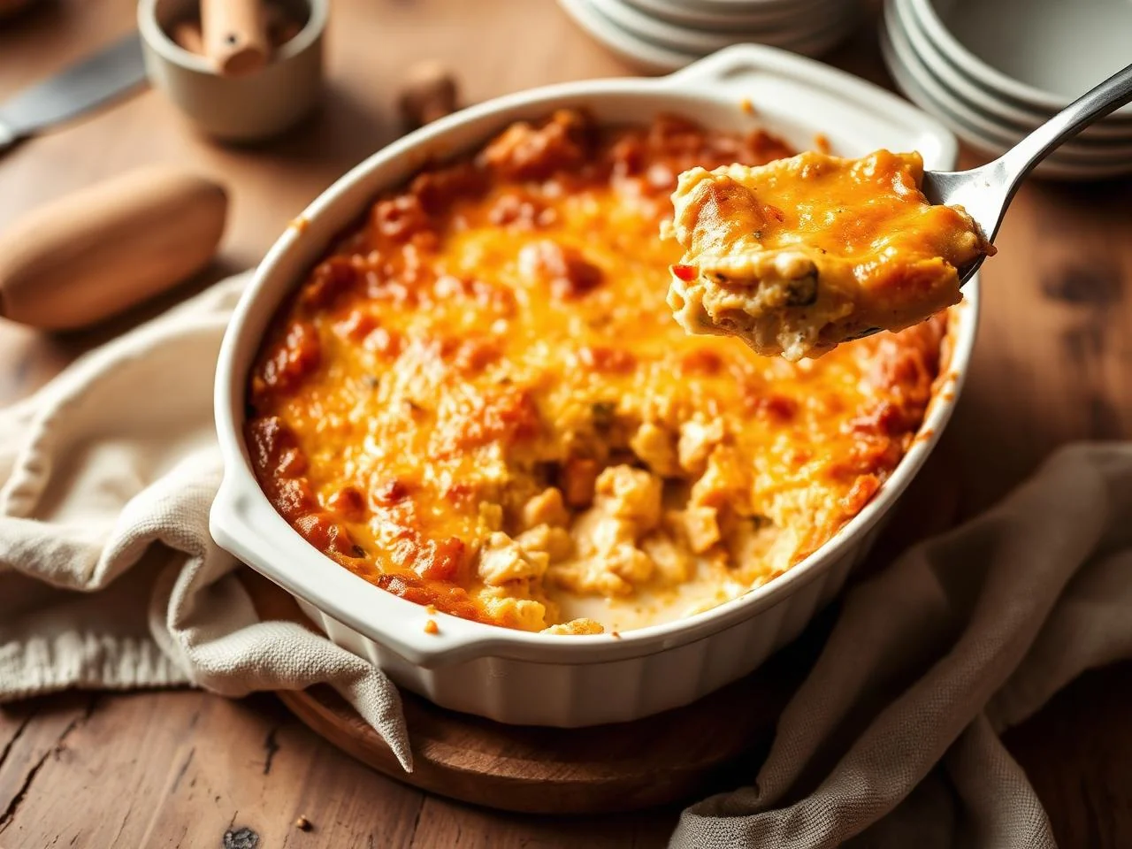 Chicken And Sweet Potato Casserole