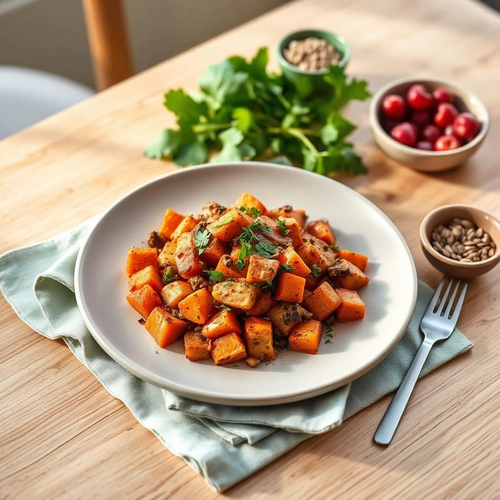 Chicken And Sweet Potato Hash