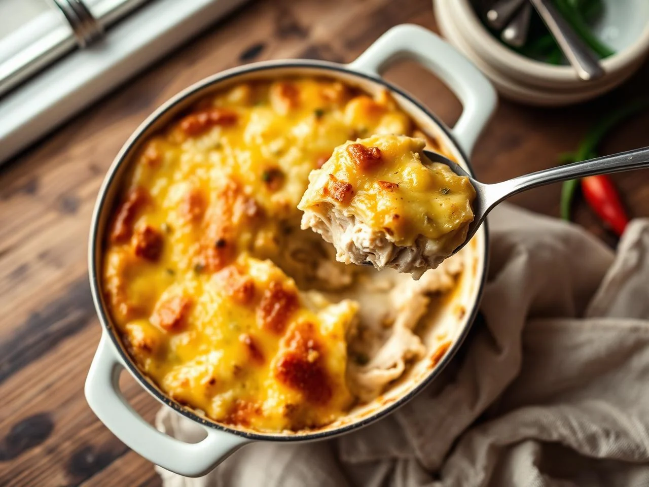 Chicken And Vegetable Gratin
