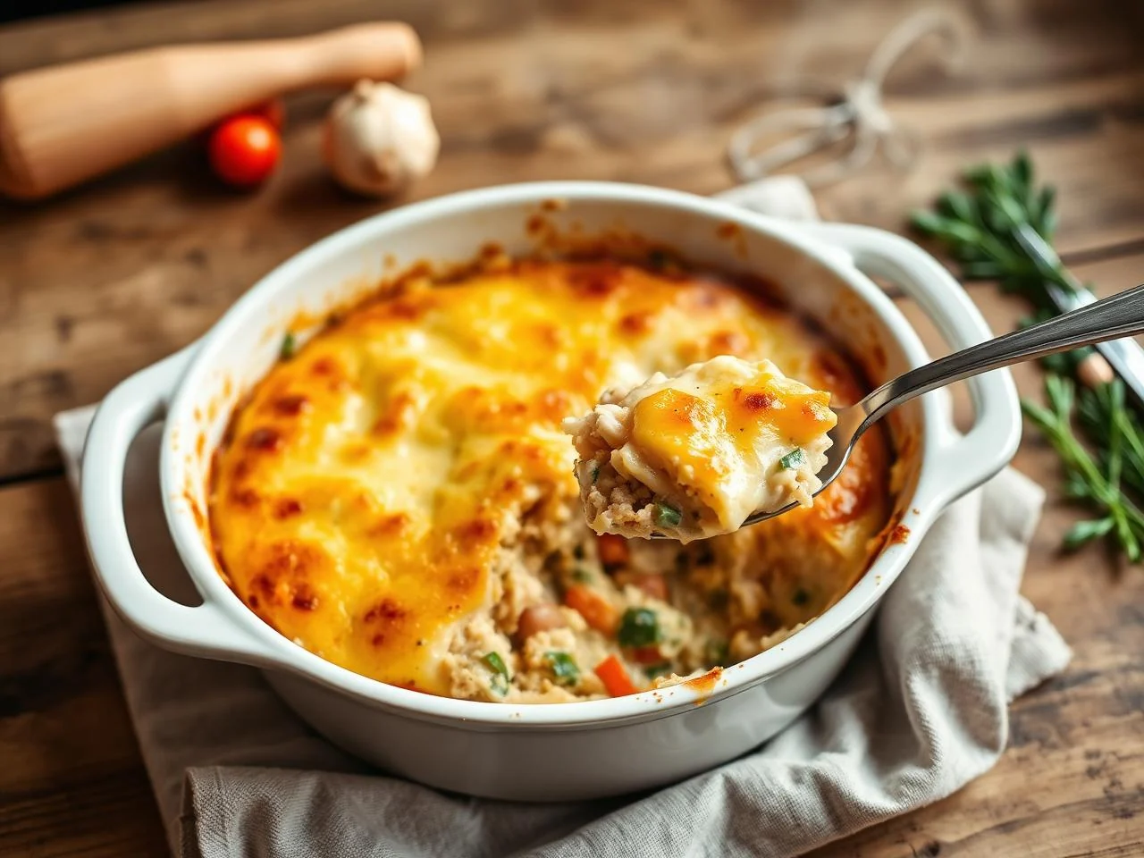 Chicken And Vegetable Shepherd'S Pie