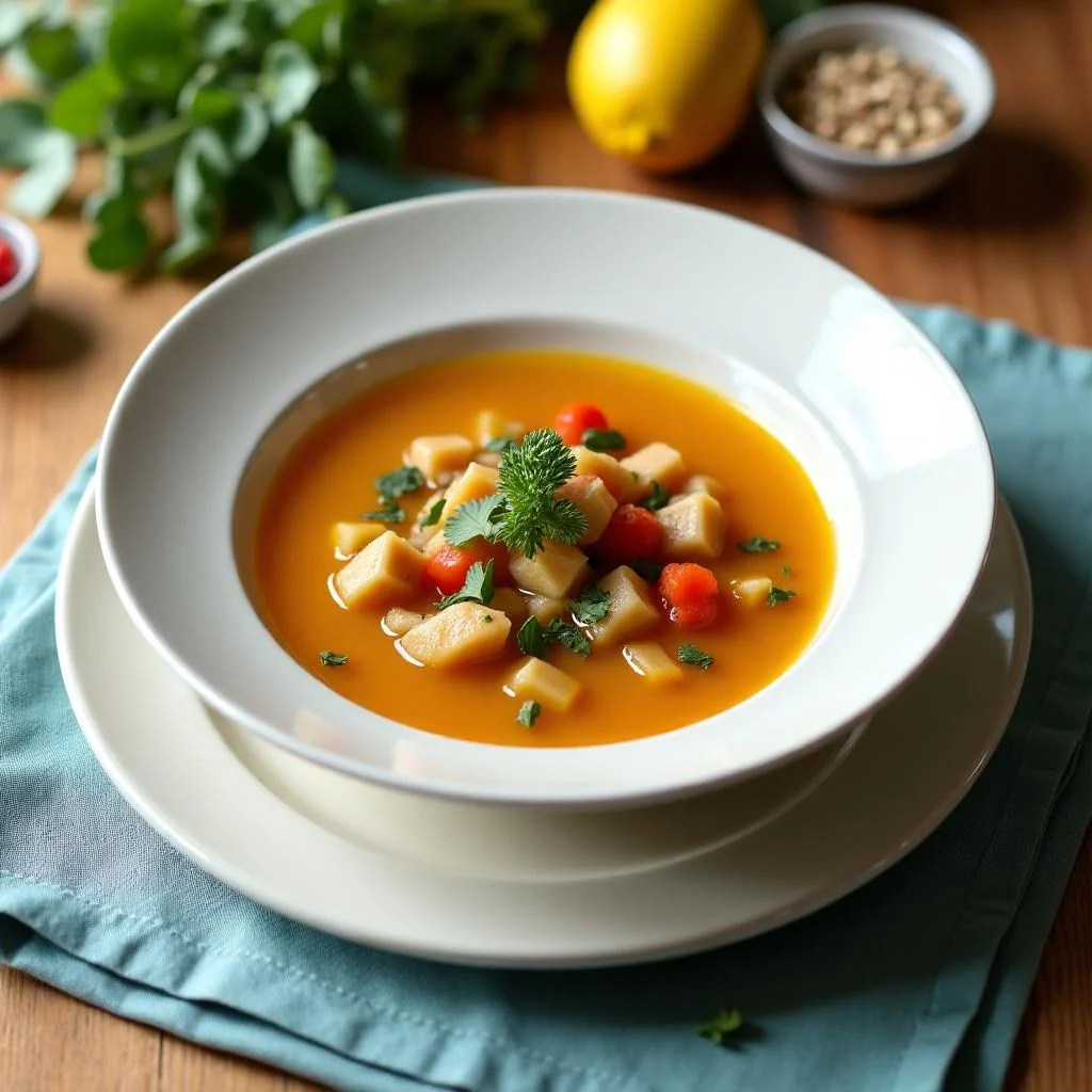 Chicken and Vegetable Soup