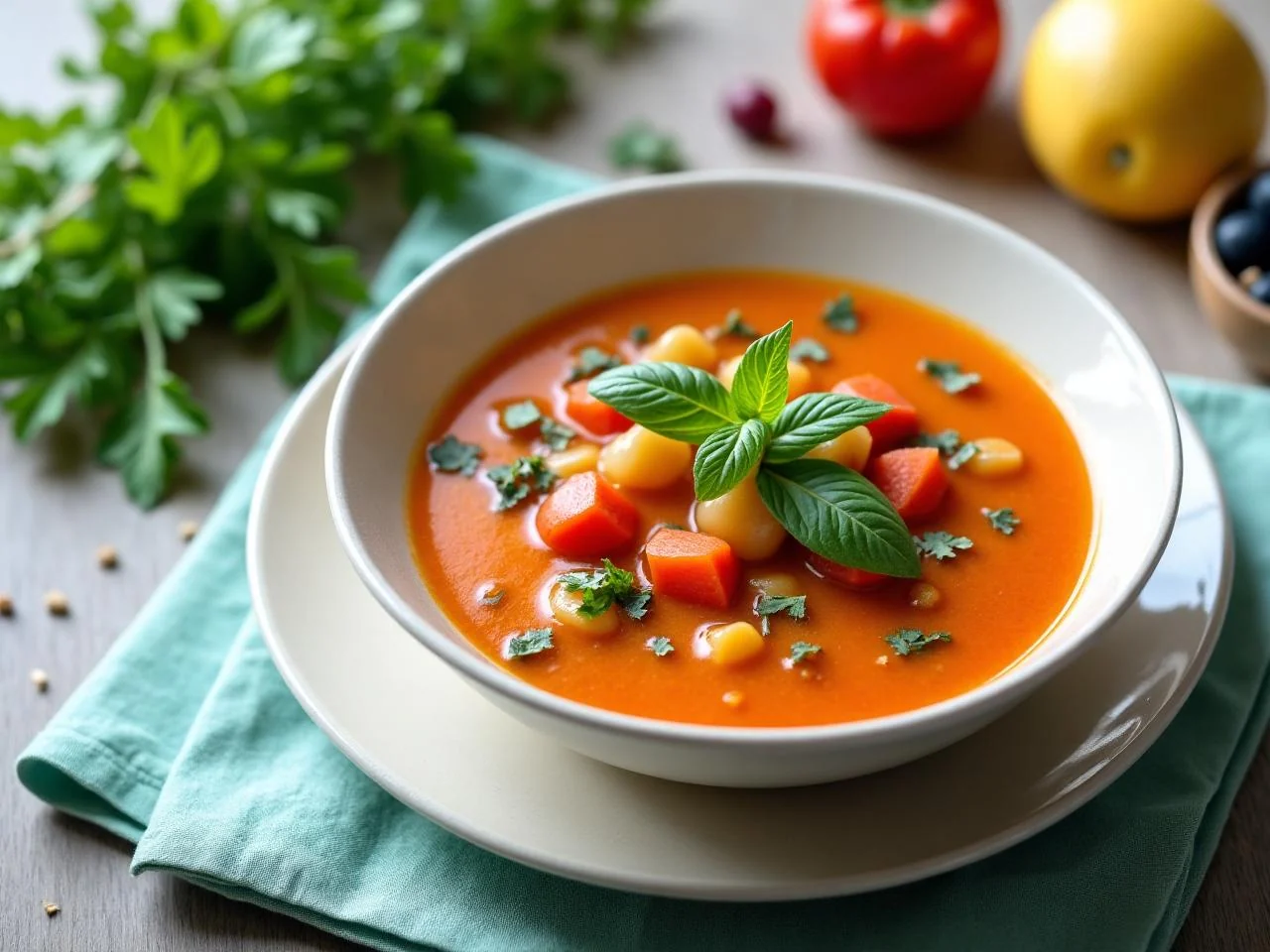 Chicken and Vegetable Soup