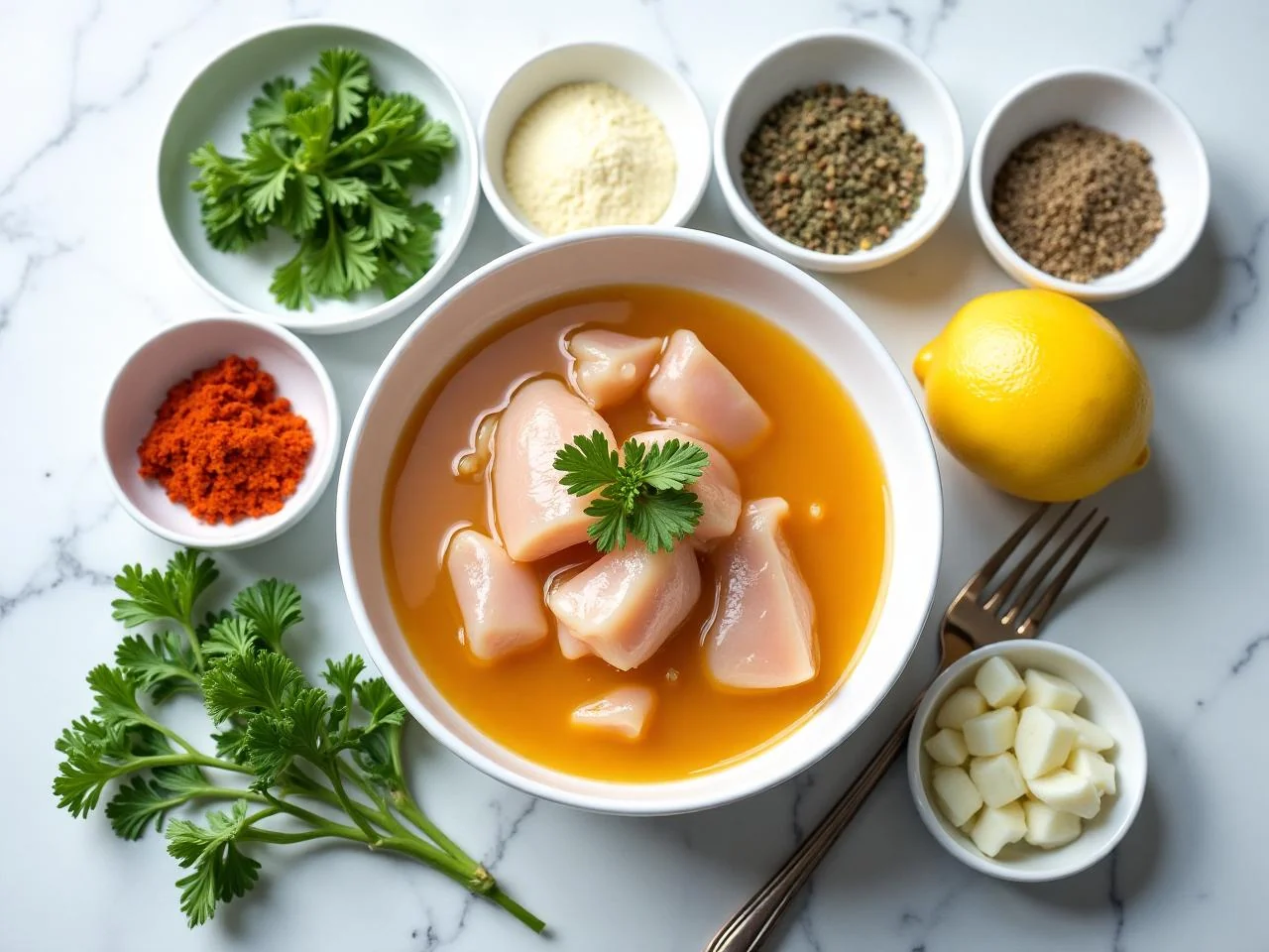 Ingredients for Chicken And Vegetable Soup