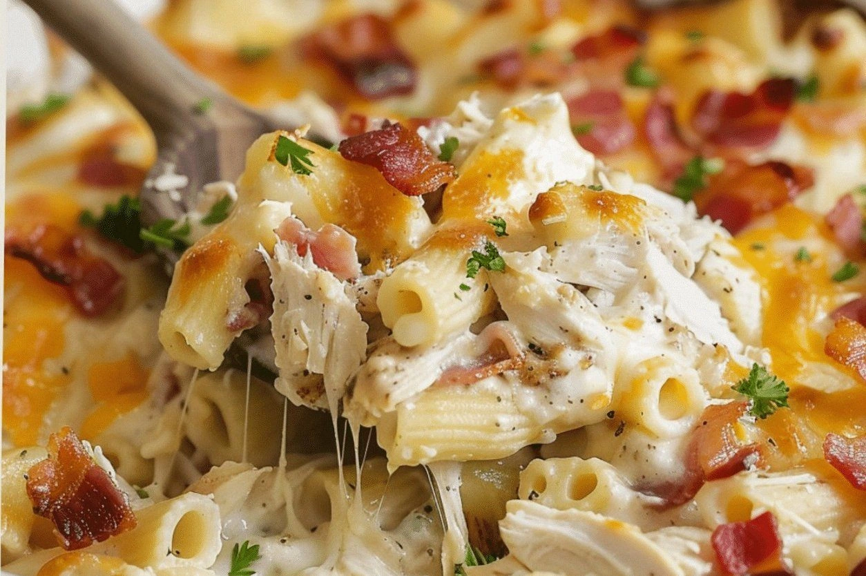 Chicken Bacon Ranch Casserole