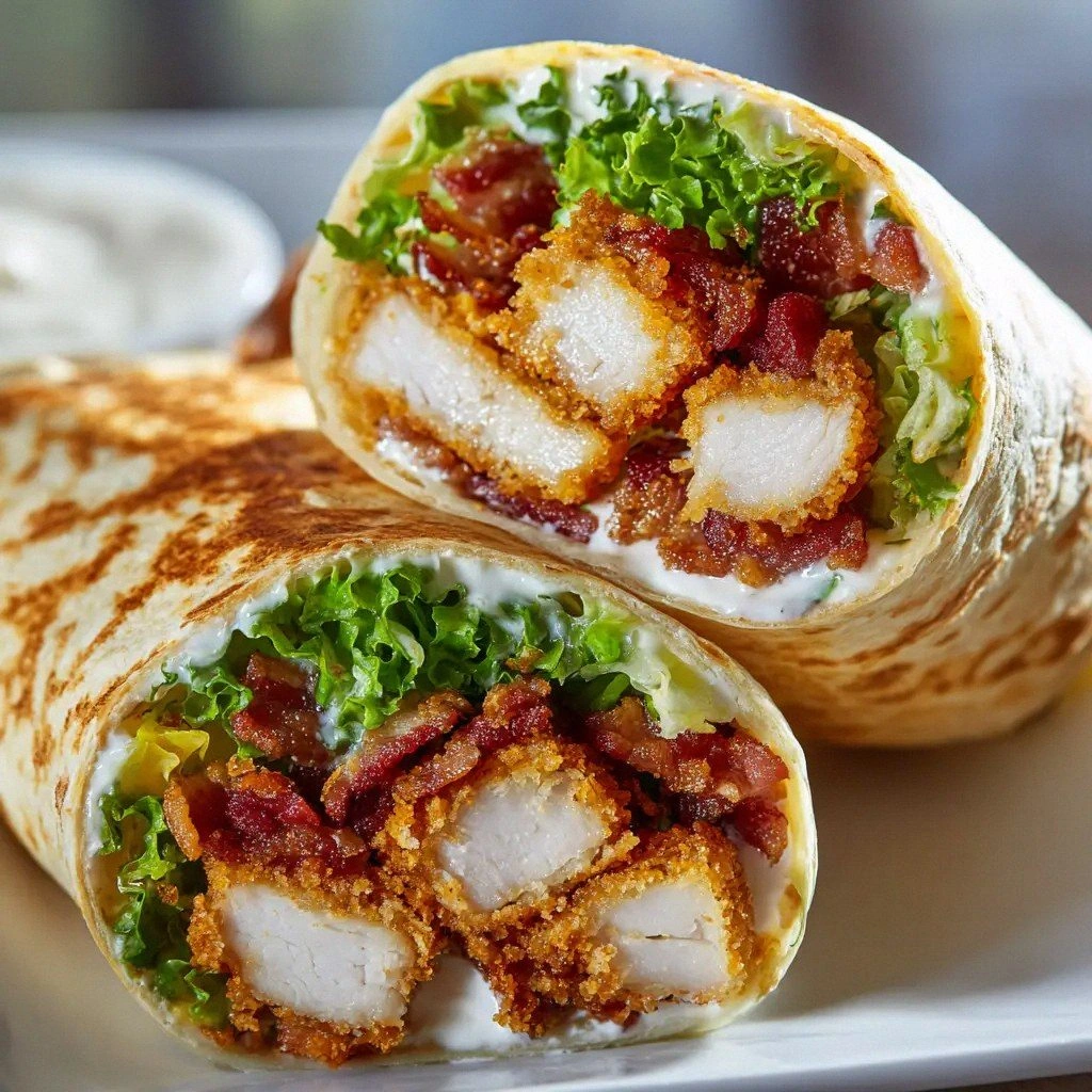 Chicken Bacon Ranch Wrap: The 