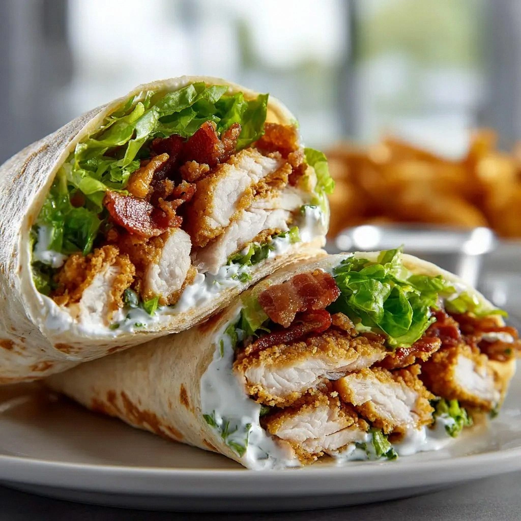 Chicken Bacon Ranch Wrap: The 