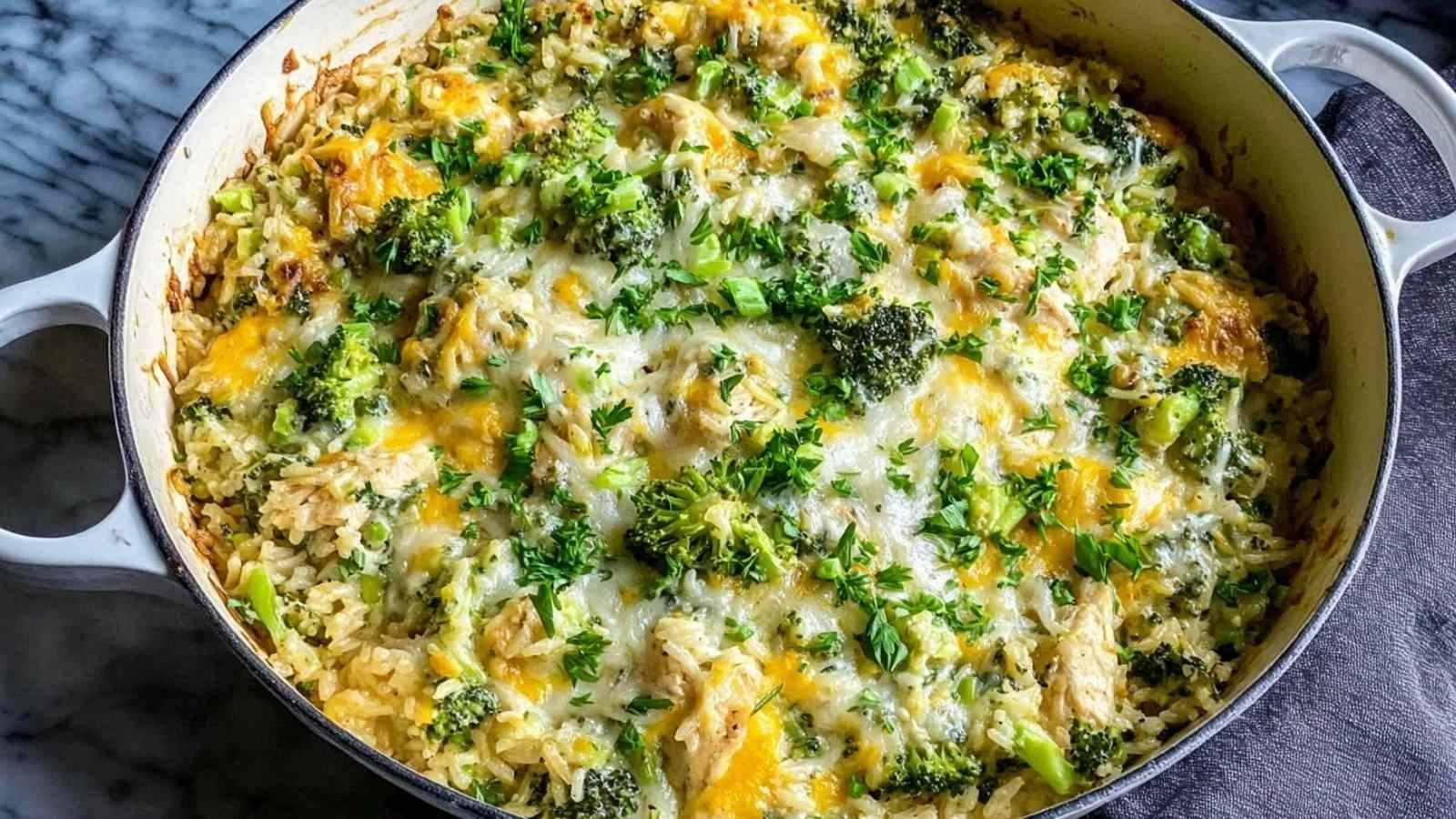 Chicken Broccoli Rice Casserol