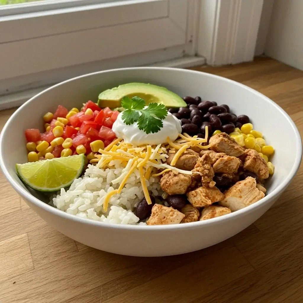 Chicken Burrito Bowl Recipe