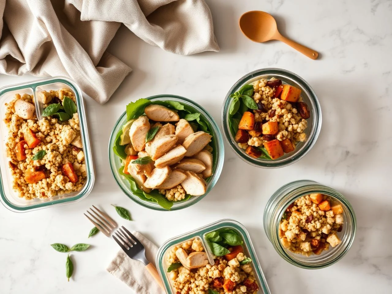 Chicken Caesar Salad Bowl