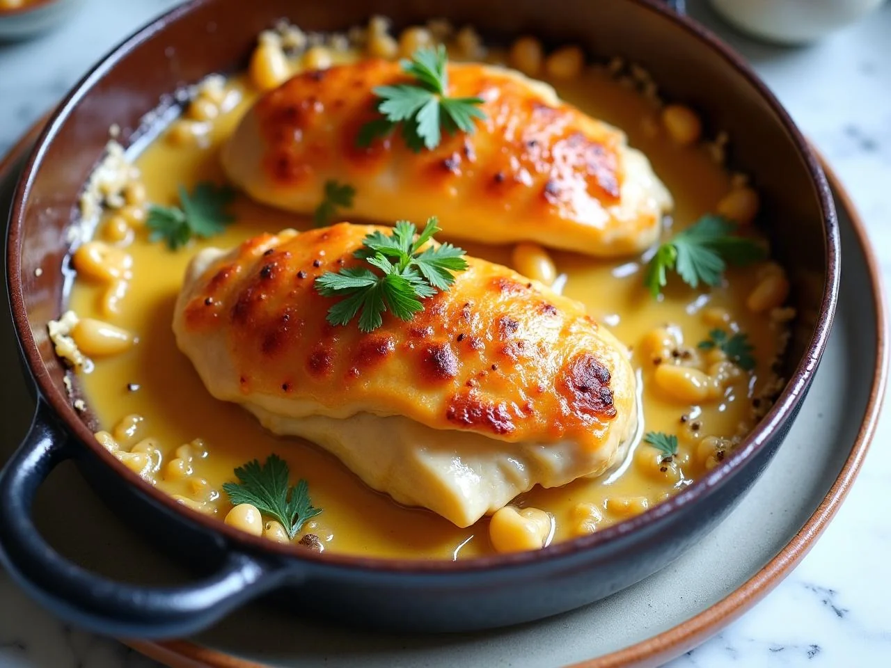 Chicken Cordon Bleu Casserole